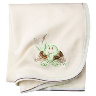 Baby Organic Receiving Blanket   Cream