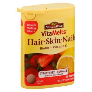 Nature Made VitaMelts Hair/Skin/Nails Tablets   60 Count