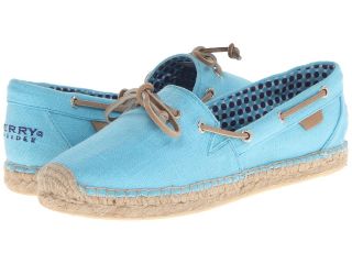 Sperry Top Sider Katama Womens Slip on Shoes (Blue)