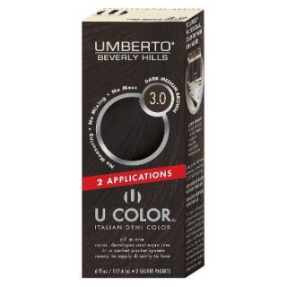 Umberto Beverly Hills U Color Italian Demi Hair Color   Dark Medium Brown 3.0