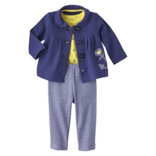 Just One YouMade by Carters Newborn Girls 3 Piece Cardigan Set   Yellow 12 M