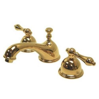 Polished Brass 8 Lavatory Faucet