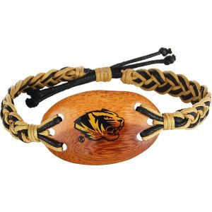 Missouri Tigers Adjustable Braided Bracelet