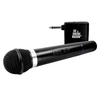 The Singing Machine Uni Directional VHF Wireless Microphone   Black (SMM 107)