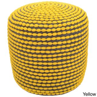 Nuloom Handmade Casual Living Pouf