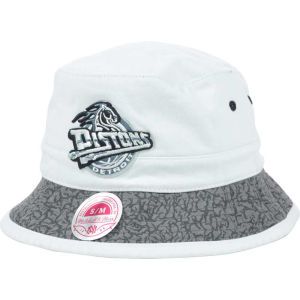 Detroit Pistons Mitchell and Ness NBA White Cement Bucket