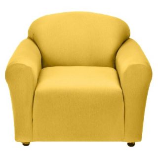 Jersey Chair Slipcover   Yellow
