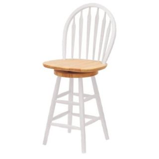 Counter Stool Winsome Kitchen Counterstool   White/Natural (24)