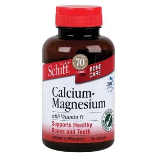 Schiff Calcium/Magnesium with Vitamin D Softgels   100 Count