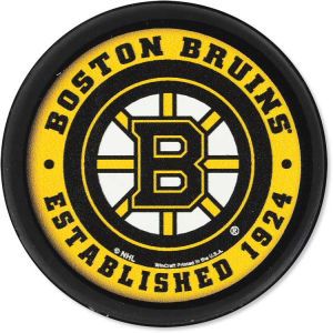 Boston Bruins Wincraft Flat Team Puck