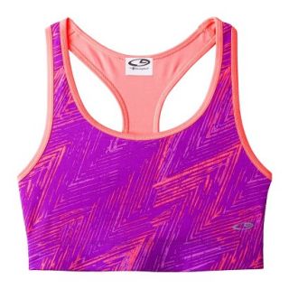 C9 by Champion Womens Reversible Compression Racer Bra   Sunset S