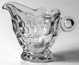 Imperial Glass Ohio Provincial Clear Creamer   Stem #1506, Clear