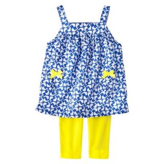 Just One YouMade by Carters Newborn Girls 2 Piece Set   Blue/Yellow 24 M