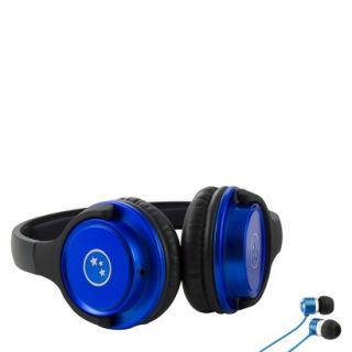 Able Planet Travelers Choice Stereo Headphones   Blue