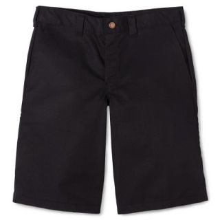 Dickies Mens Regular Fit Flex Fabric Flat Front Shorts   Black 40