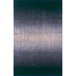 Hand tufted Manhattan Ombre Midnight Wool Rug (50 X 80)
