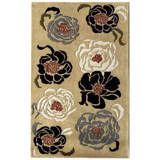 Hand crafted Pacific Sea Sand Area Rug (5 X 8)