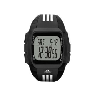 Adidas Duramo XL Mens Black & White Digital Chronograph Sport Watch