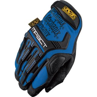 Mechanix Wear M Pact Glove   Blue, Small, Model MPT 03