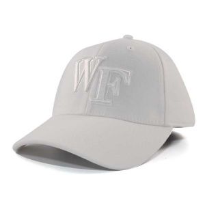 Wake Forest Demon Deacons Top of the World NCAA White On White Tonal 59FIFTY