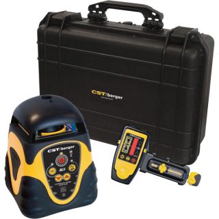 CST/Berger Self Leveling Horizontal Rotary Laser Level Complete Package, Model