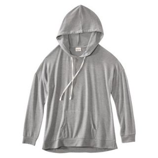 Mossimo Supply Co. Juniors Lightweight Knit Hoodie   Cement M(7 9)