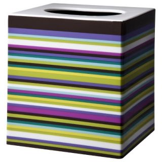 Techno Stripe Tissue Box