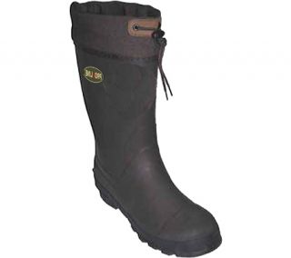 Mens Pro Line Rubber Pac Boot   Chocolate Brown Boots