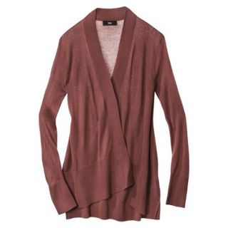 Mossimo Womens Open Front Cardigan   Burning Rose XS