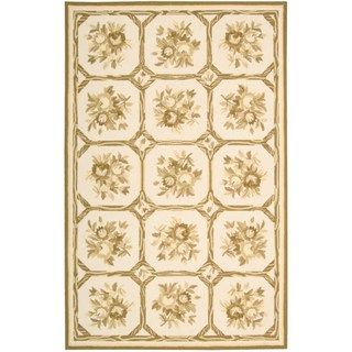 Nourison Country Heritage Ivory/yellow Rug (53 X 83)