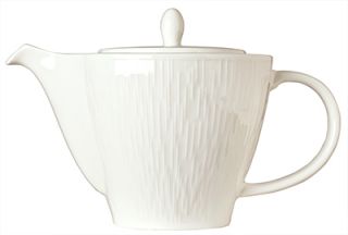 Syracuse China 15 oz Royal Rideau Tea Pot   Lid, Glazed, White