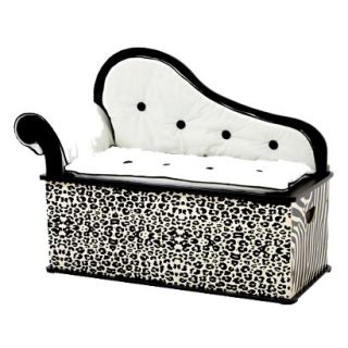 Levels of Discovery Blk Wild Side Bench Seat w/Storage