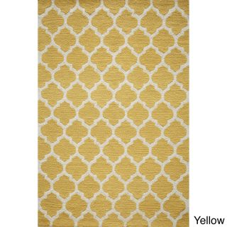 Momeni Hand hooked Casablanca Area Rug (76 X 96) Gold Size 76 x 96