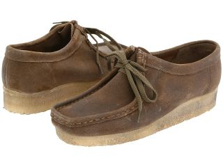 Clarks Wallabee Womens Lace up casual Shoes (Taupe)
