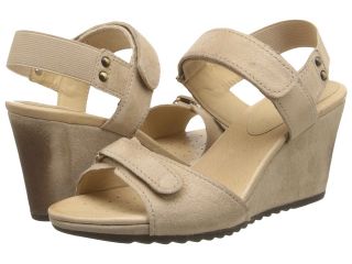 Geox D Alias Womens Wedge Shoes (Beige)