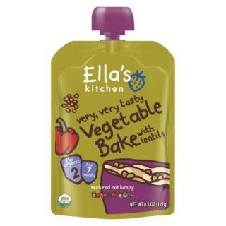 Ellas Kitchen Organic Baby Food Pouch   Vegetable Bake with Lentils 4.5 oz (7