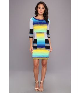 Desigual Knit Dress 41V2L25 Womens Dress (Blue)