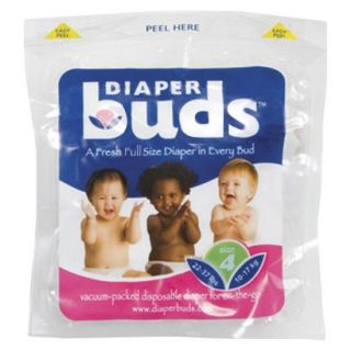 DiaperBuds Sealed Disposable Diapers   Size 3 (30 Count)