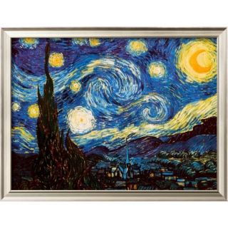 Art   Starry Night by Vincent Van Gogh c.1889 Framed Print