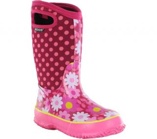 Girls Bogs Flower Dot   Cherry Boots