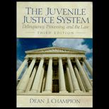 Juvenile Justice System  Deliquency, Processing, and the Law   Text Only