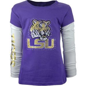 LSU Tigers Campus Couture NCAA Girls Emma T Shirt