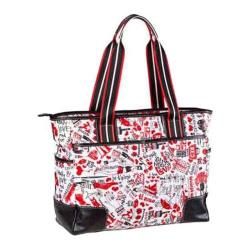 Womens Sydney Love Paint The Town Red Large Tote Paint The Town Red