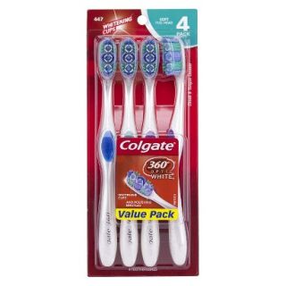 Colgate 360 Optic White Toothbrushes   4 Pack