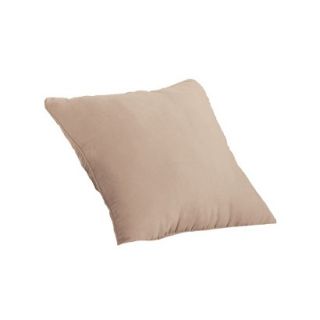 Soft Suede Square Pillow   Taupe (18)