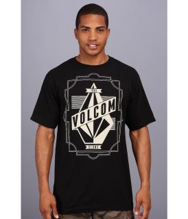 Volcom Charge S/S Tee Mens Short Sleeve Pullover (Black)