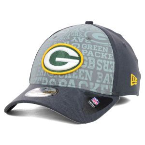 Green Bay Packers New Era 2014 NFL Draft Graphite 39THIRTY Cap