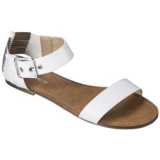 Womens Mossimo Supply Co. Tipper Sandal   White 6.5