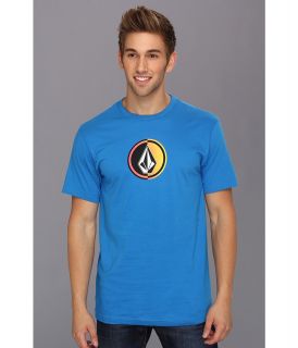 Volcom Circle Stone S/S Tee Mens T Shirt (Blue)