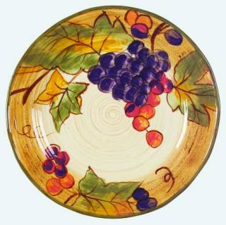 Tuscany Dinner Plate, Fine China Dinnerware   Embossed Grapes & Leaves
